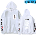 Frdun Tommy Kpop 2019 NEW Team super M NEW Album SuperM Print Hooded sweatshirt Women/Men Clothes Casual Hoodie sweatshirt