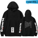 Frdun Tommy Kpop 2019 NEW Team super M NEW Album SuperM Print Hooded sweatshirt Women/Men Clothes Casual Hoodie sweatshirt