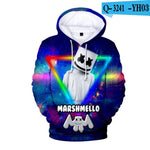 Hot Sales Cotton Men Sweatshirts Candy Band Baida DJ 3D Digital Printing Hoodies Men Kids  Fashion Streetwear Full Color Hoodies