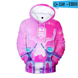 Hot Sales Cotton Men Sweatshirts Candy Band Baida DJ 3D Digital Printing Hoodies Men Kids  Fashion Streetwear Full Color Hoodies