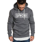 SOA Sons of anarchy the child SAMCRO Men Sportswear Hoodies Male Casual Sweatshirt Winter Fleece Fashion Hip Hop Warm Hoody