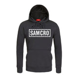 SOA Sons of anarchy the child SAMCRO Men Sportswear Hoodies Male Casual Sweatshirt Winter Fleece Fashion Hip Hop Warm Hoody