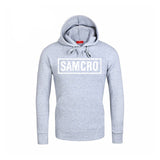 SOA Sons of anarchy the child SAMCRO Men Sportswear Hoodies Male Casual Sweatshirt Winter Fleece Fashion Hip Hop Warm Hoody