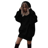 Solid Big style 2020 New Design Hot Sale Hoodies Sweatshirts Women Casual Kawaii Harajuku Sweat Girls European Tops Korean