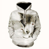 2019 new 3d animal-printed hoodie streetwear sweatshirt pullover casual hip-hop hoodie sportswear