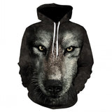 2019 new 3d animal-printed hoodie streetwear sweatshirt pullover casual hip-hop hoodie sportswear